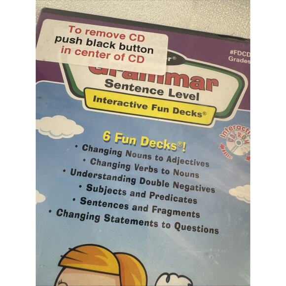 Webber Grammar Sentence Level Home Edition CD ROM Learning Software New Sealed - Picture 2 of 7